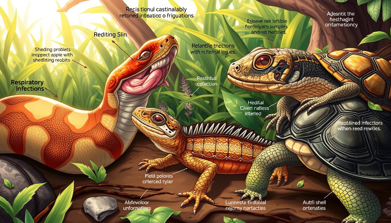 Common health issues in reptiles