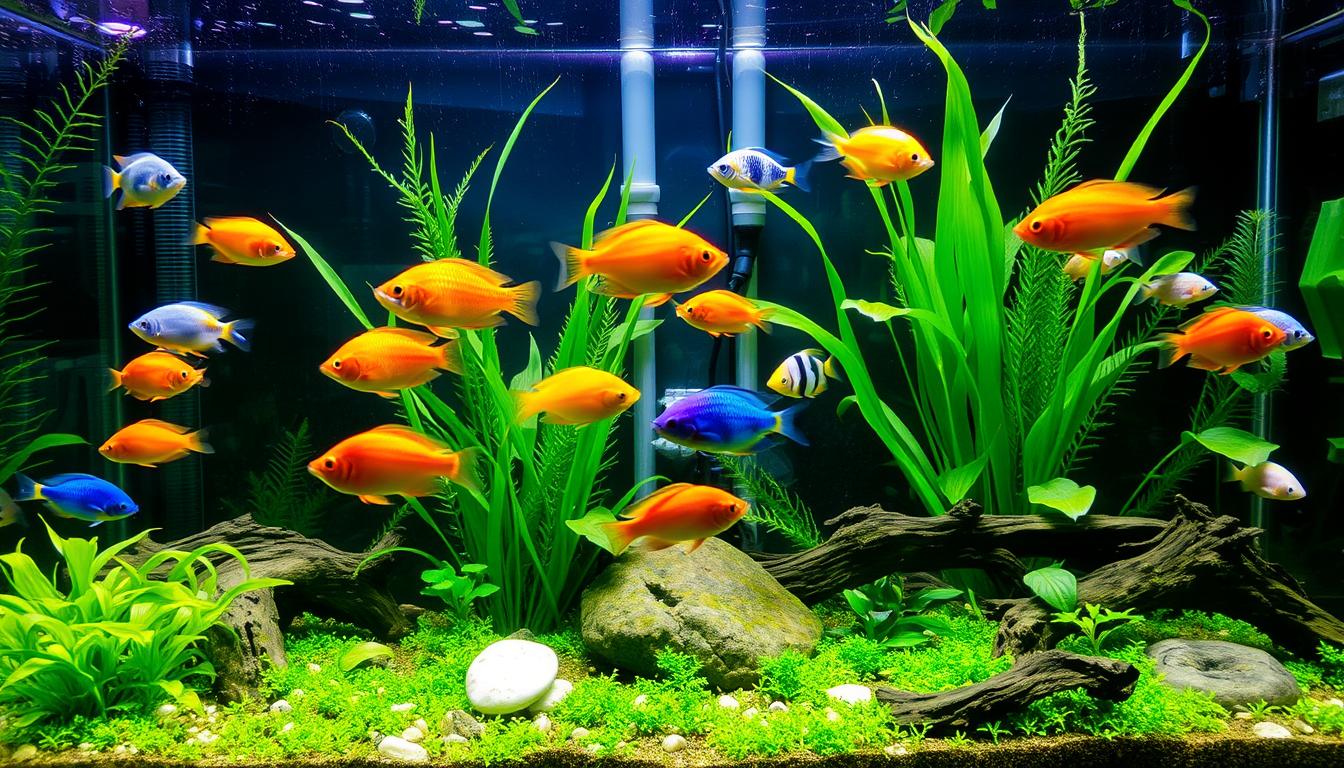 Freshwater aquarium care