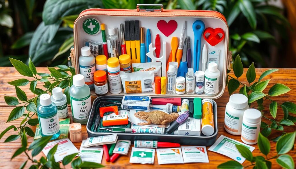 Reptile first aid kit