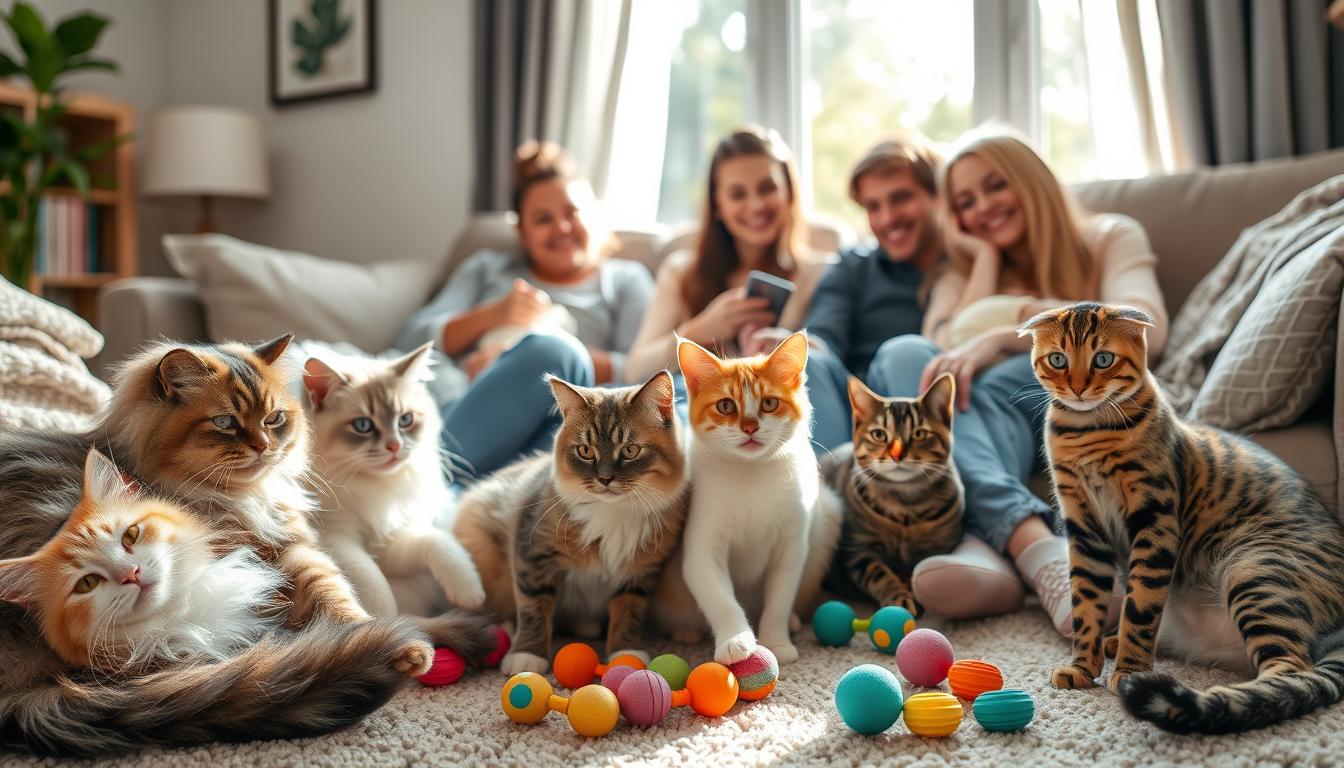 Top cat breeds for families.