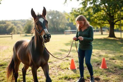 Training techniques for young horses