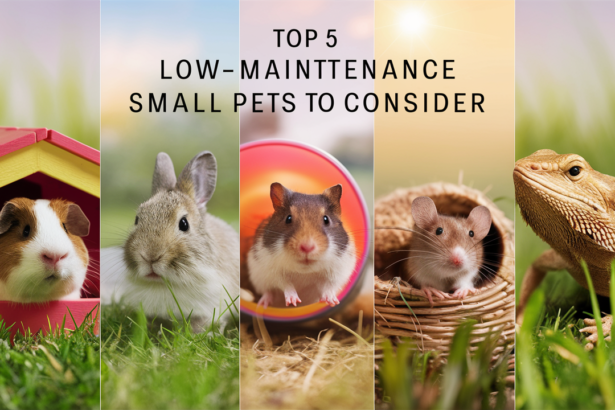 Top 5 Low-Maintenance Small Pets to Consider