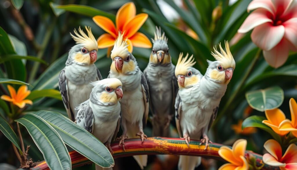 cute small pet birds