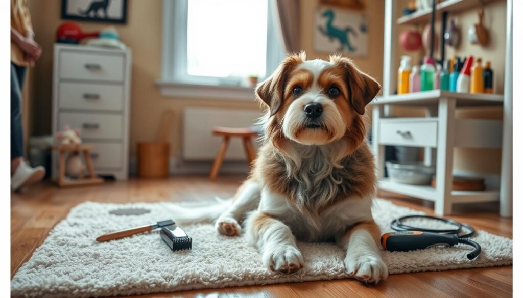 dog grooming at home