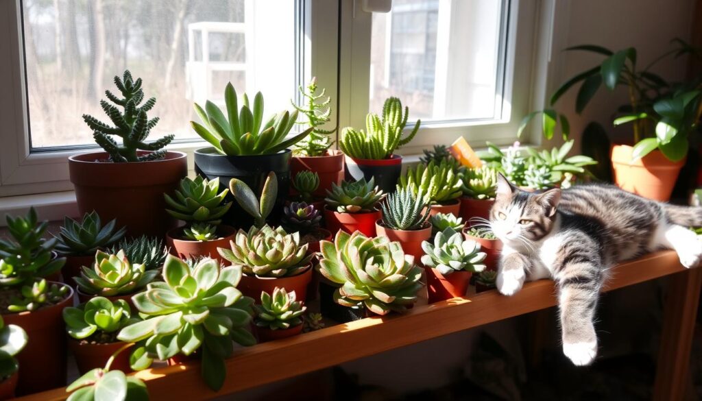 feline-friendly plants