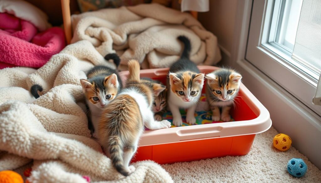 kitten litter box training