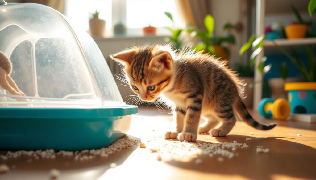 kitten potty training