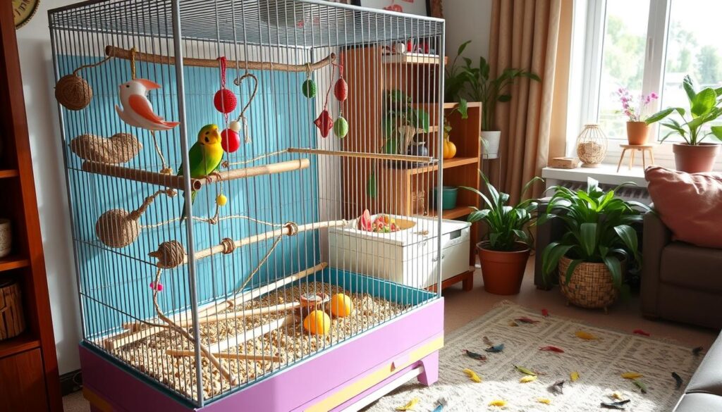 small pet bird care