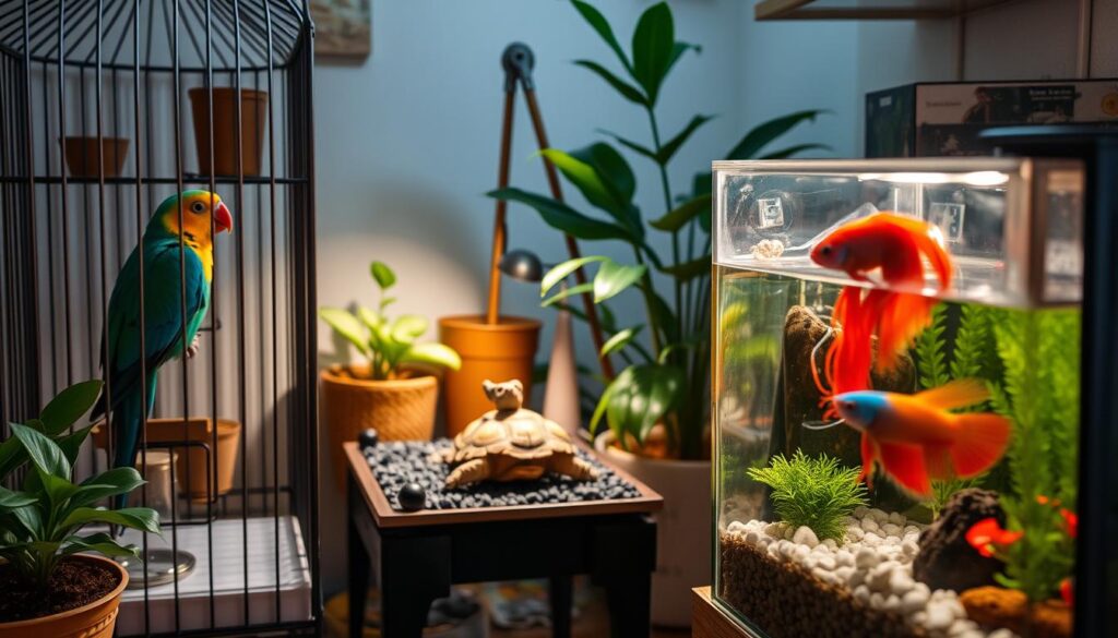 small space exotic pets care