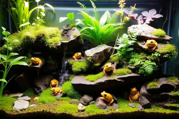 Amphibian terrarium essentials