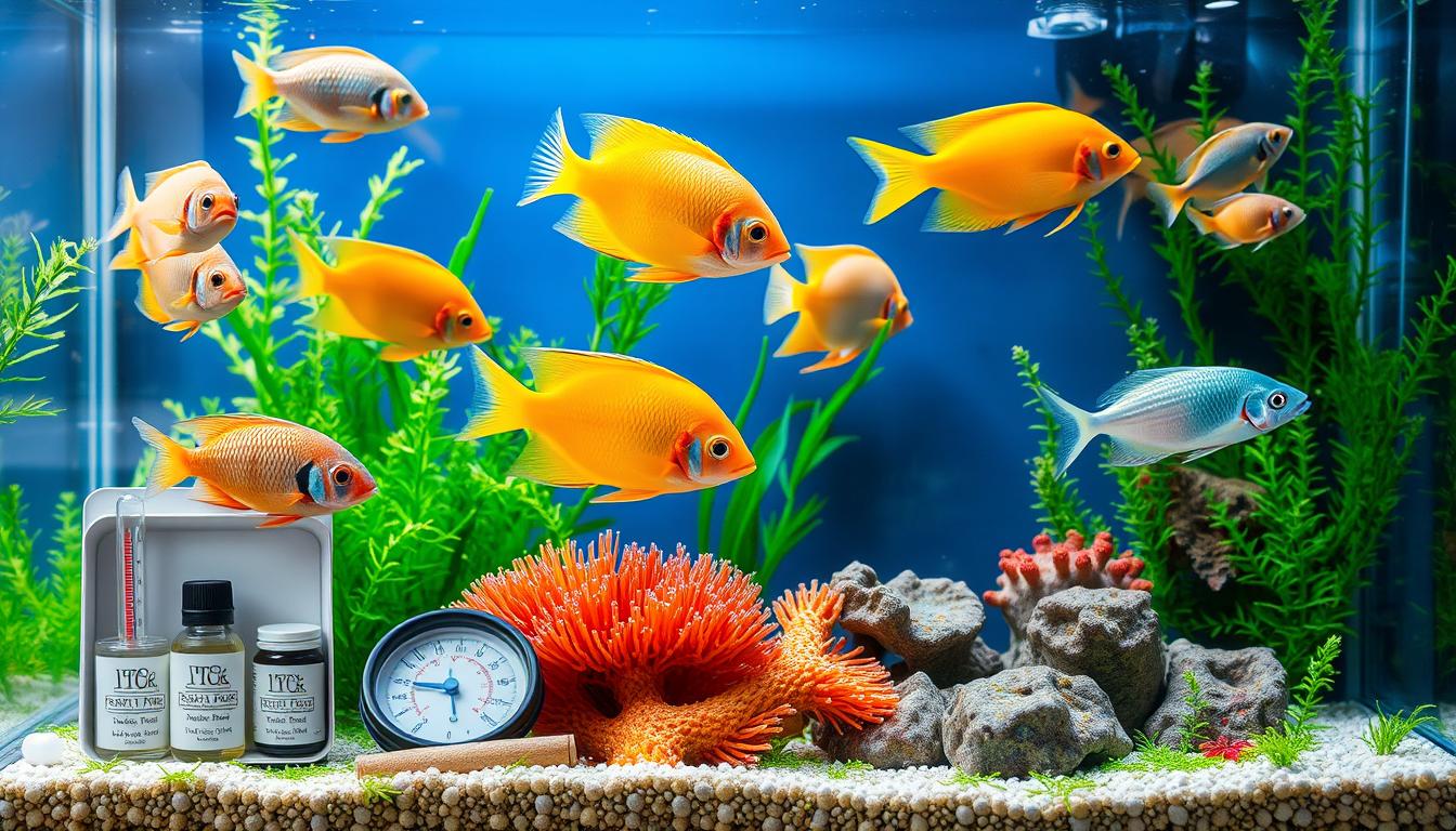 Aquarium diseases treatment