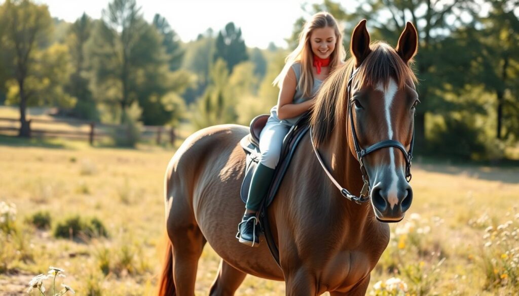 Beginner Rider Horse