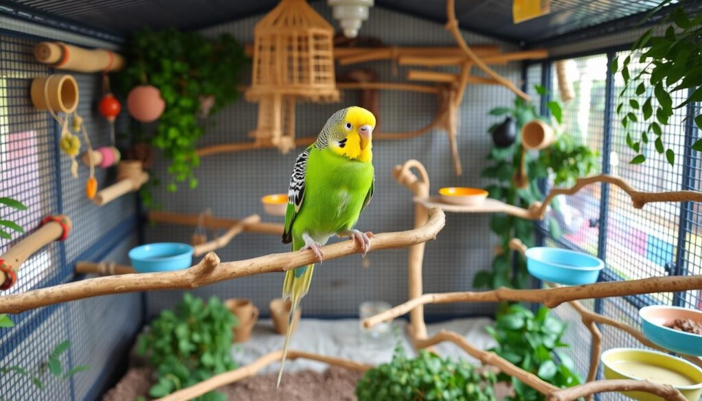 Budgerigar care requirements