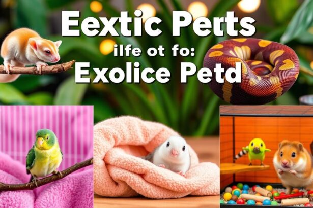 Exotic pets for beginners