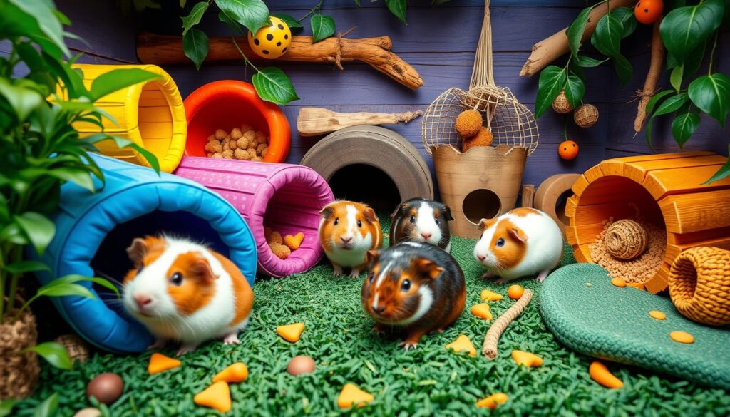 Guinea pig enrichment ideas