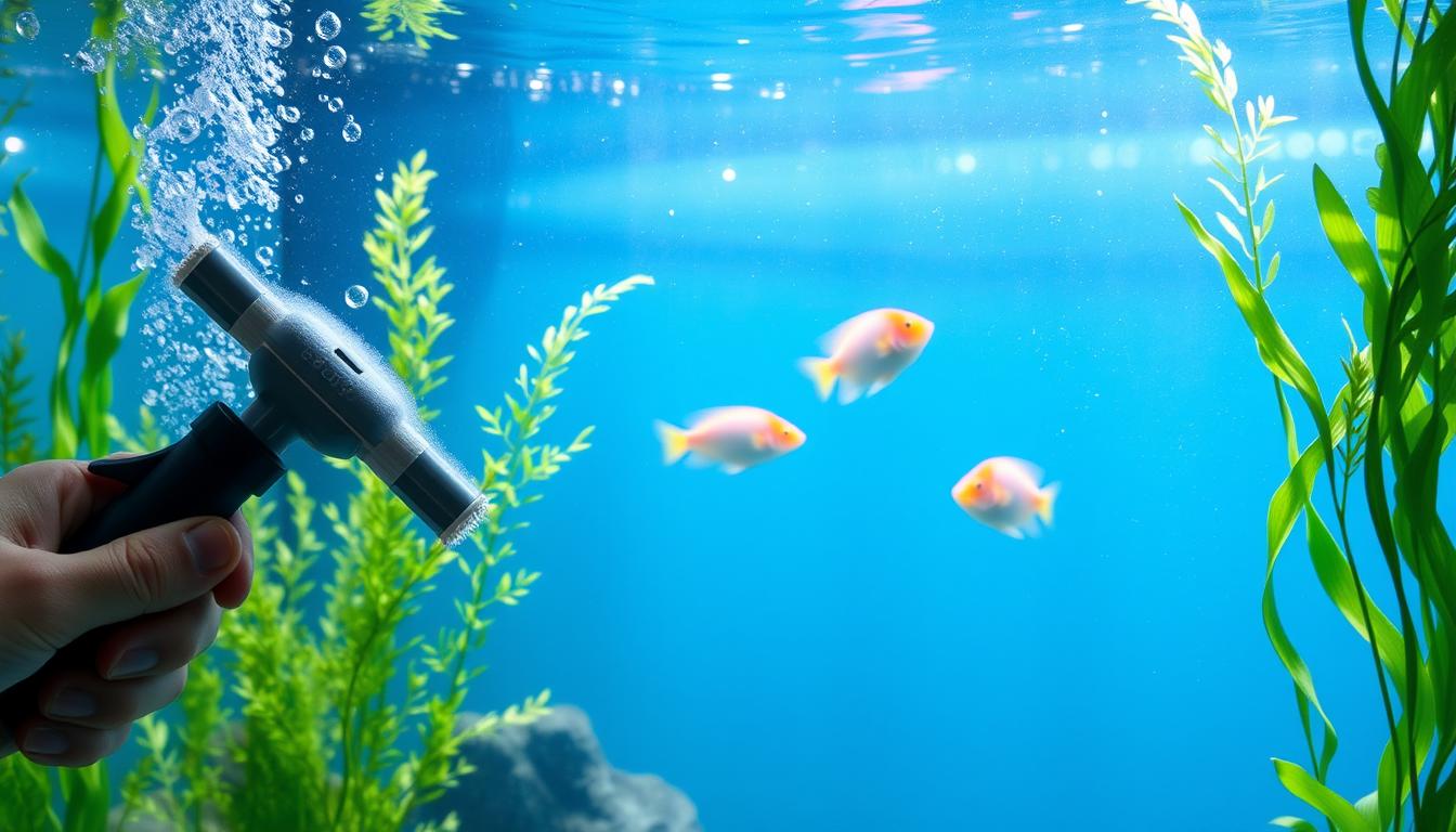 How to clean aquarium glass