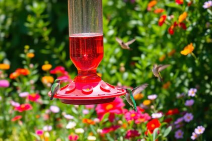 Hummingbird feeder