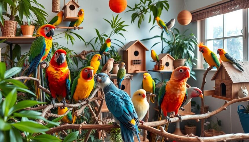 Pet birds