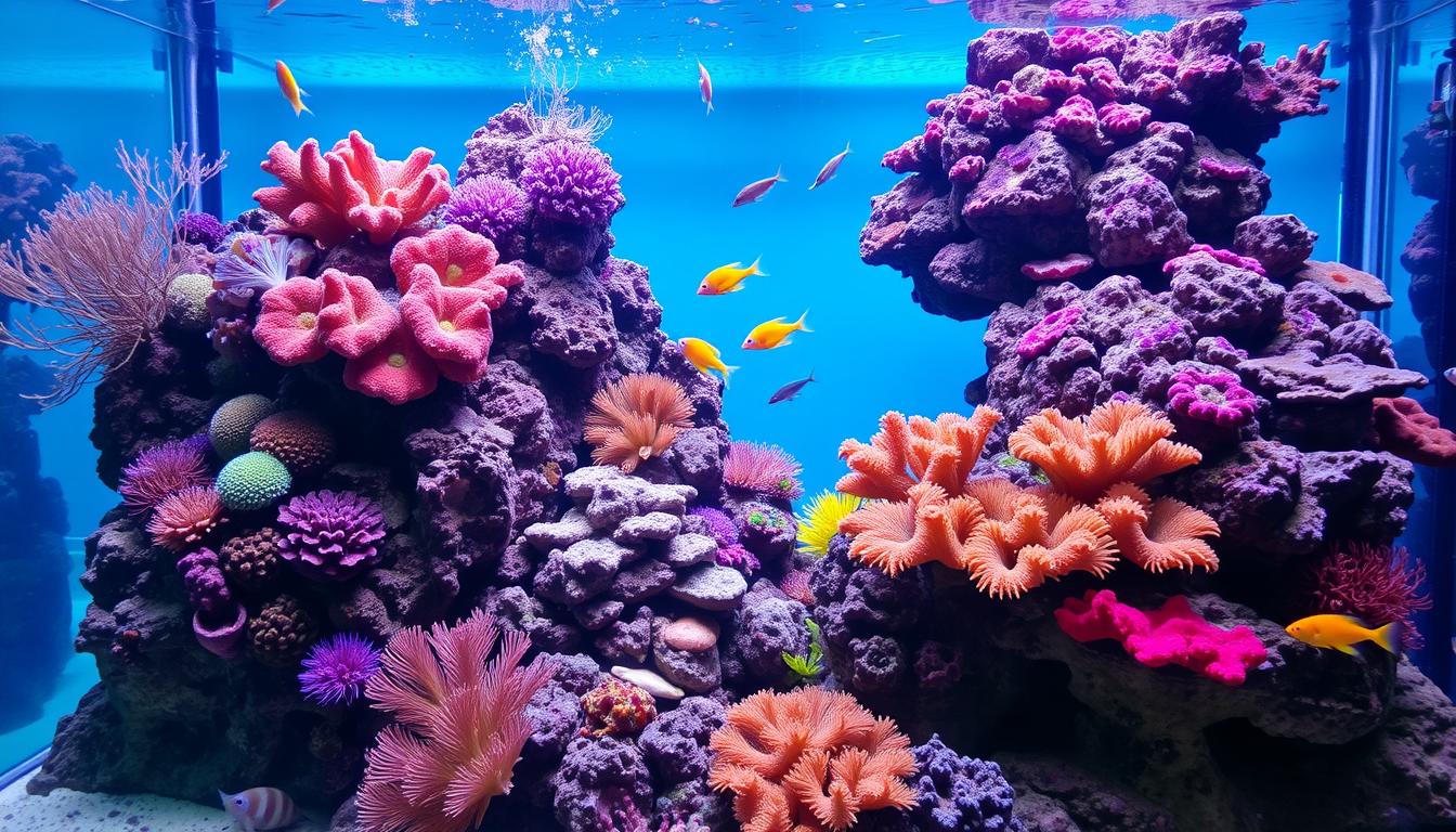 Reef tank setup