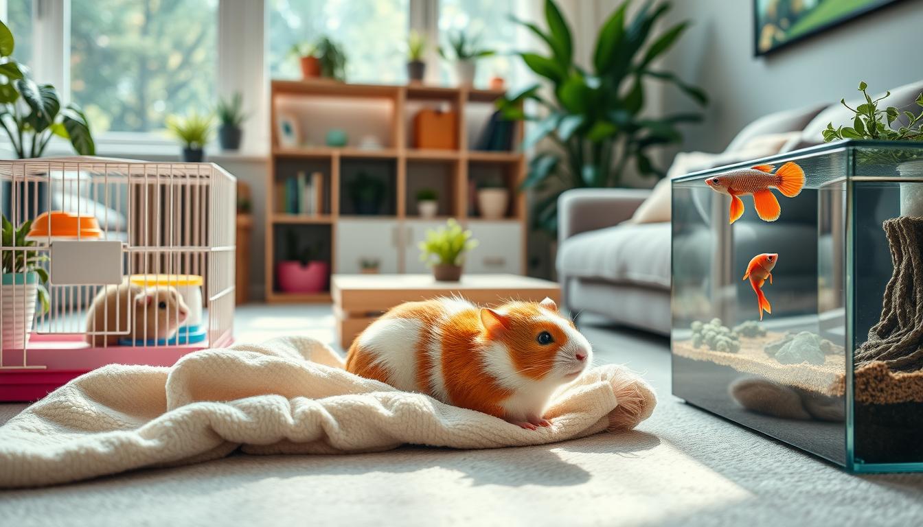 Small pets for busy people