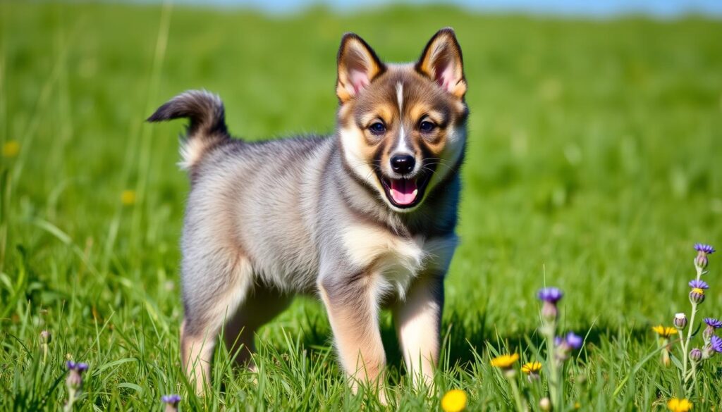 Swedish Vallhund short-legged pup