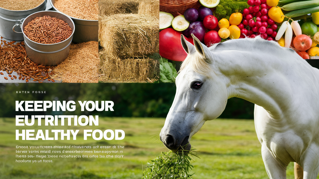 Horse Nutrition & Food: Keeping Your Horse Healthy