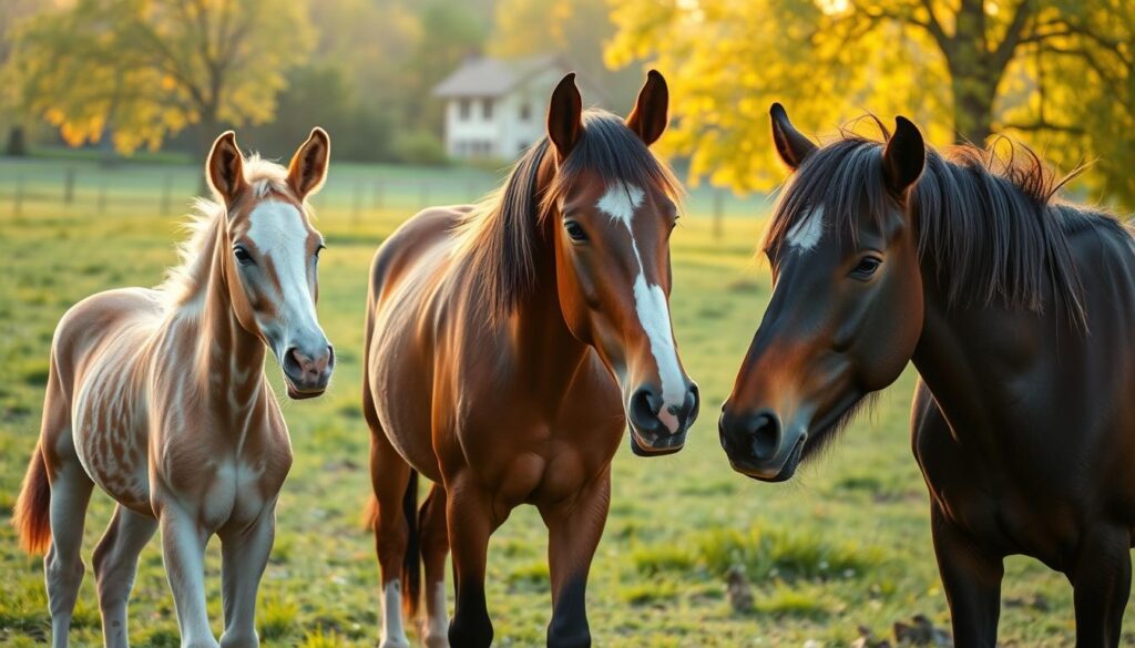 aging of horses