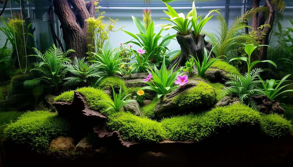 amphibian terrarium plants