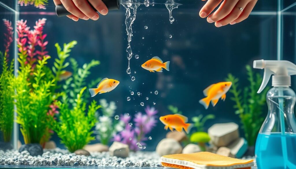 aquarium glass cleaning tips