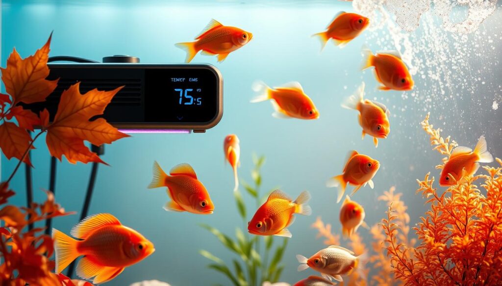 aquarium temperature adjustments