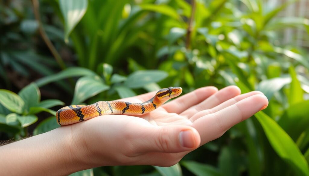 beginner reptile species handling