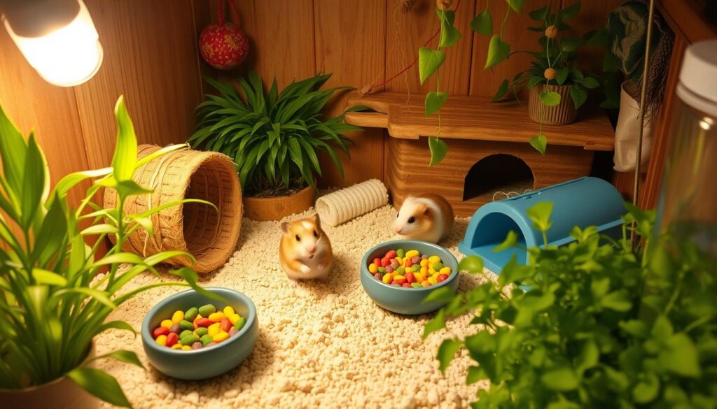 caring for hamsters