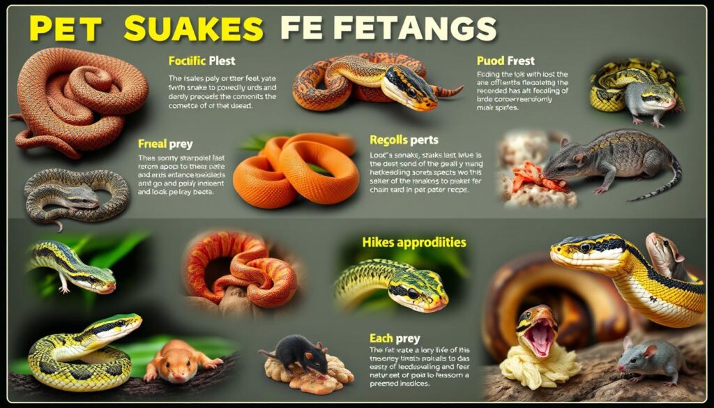 feeding guidelines for pet snakes