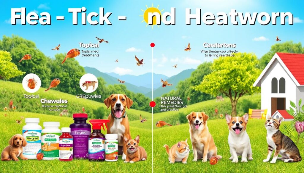 flea tick heartworm prevention options