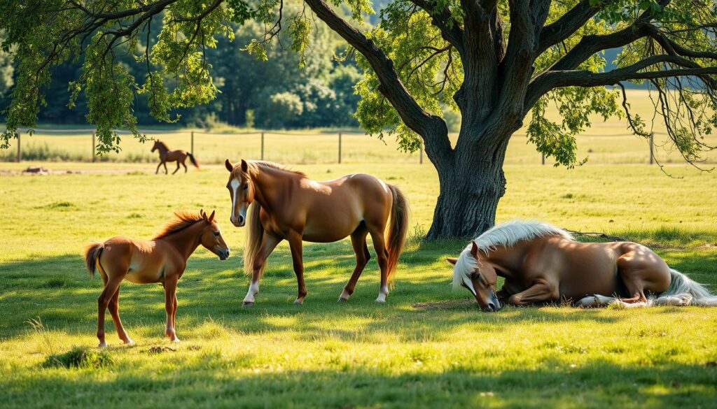 horse aging process