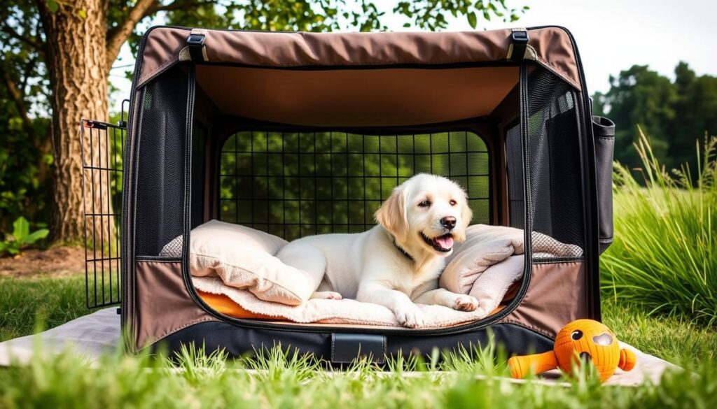 portable dog crate