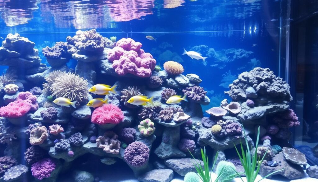 reef tank setup