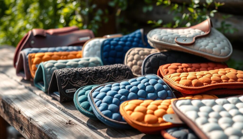 therapeutic saddle pads