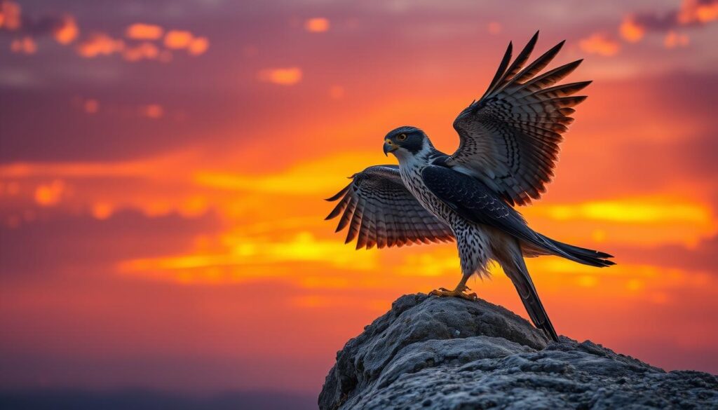 Peregrine Falcon breeding