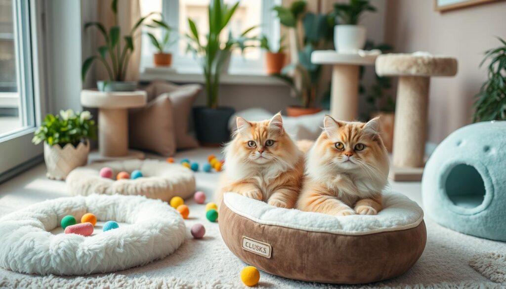 Persian cat care environment