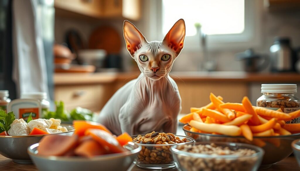 Sphynx Cat nutrition