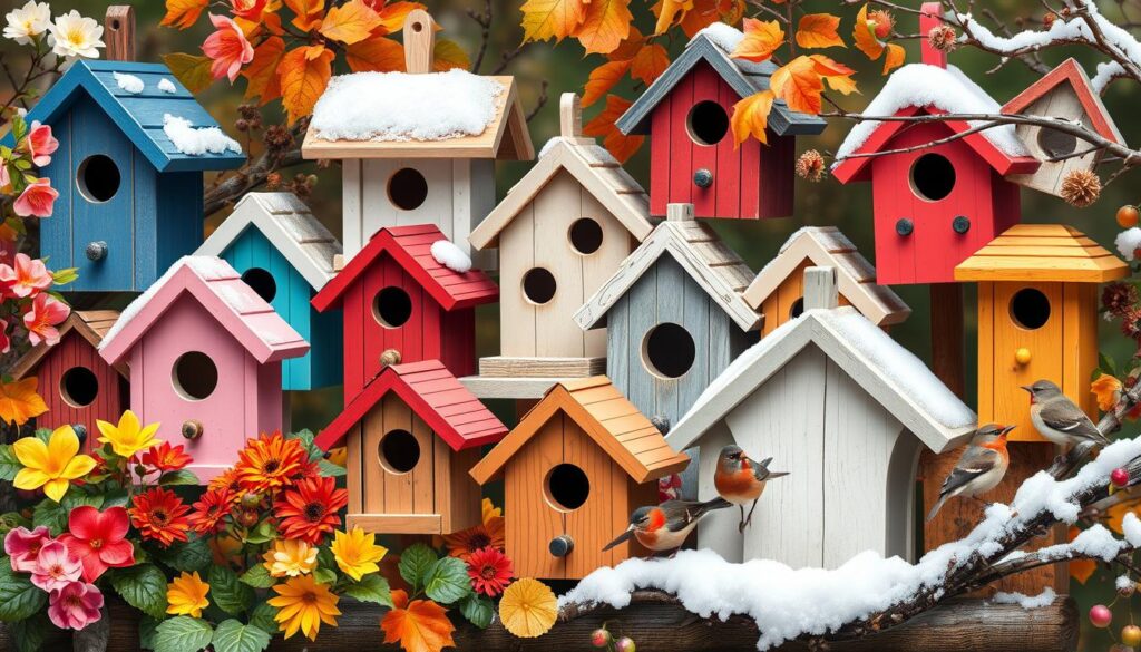 birdhouse selection