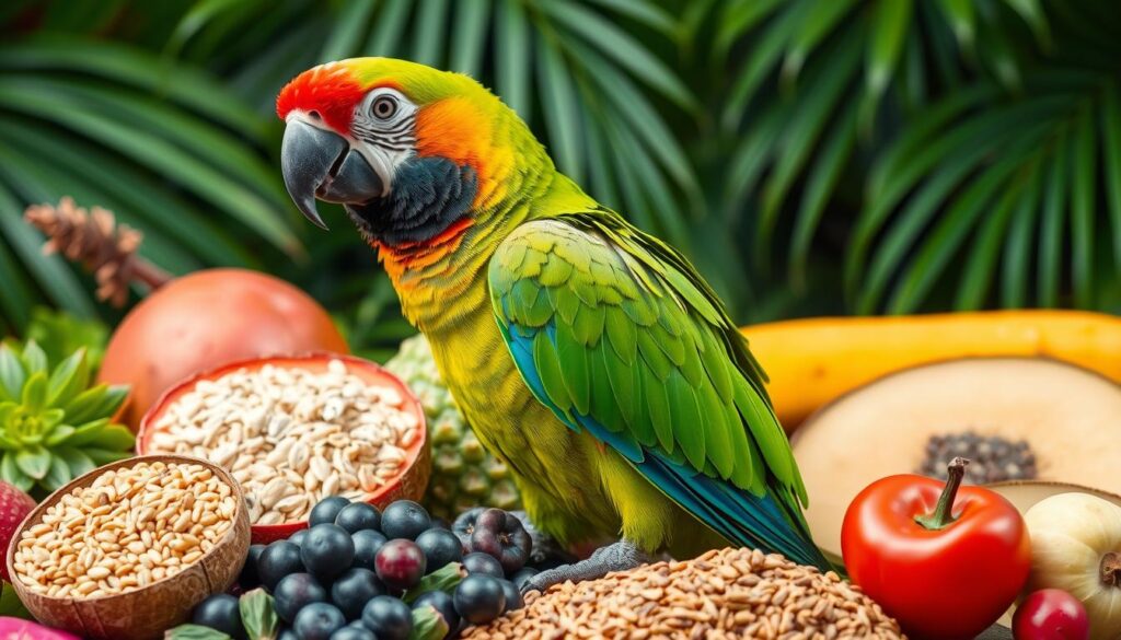 parrot nutrition