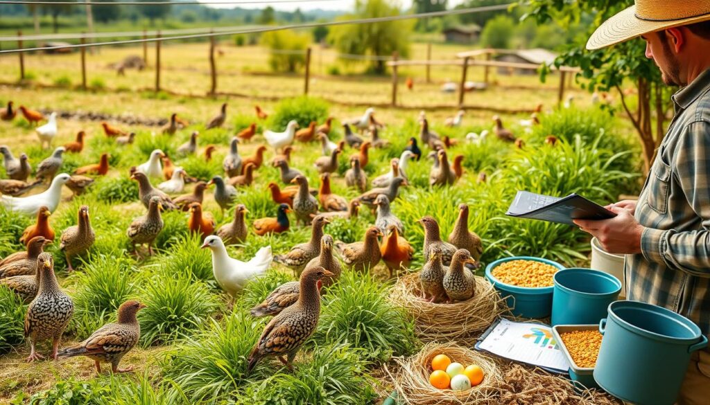 quail farming economics